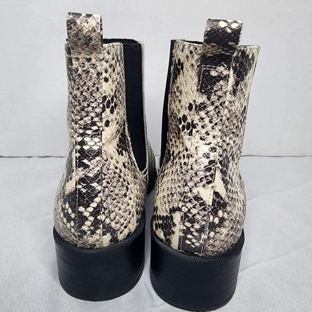 Steve Madden Snakeskin Ankle Boots